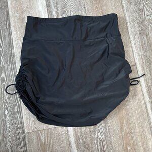 Adorable Black Swimsuit Bottoms Sz 2X Skirt W Built In Bottoms Panty